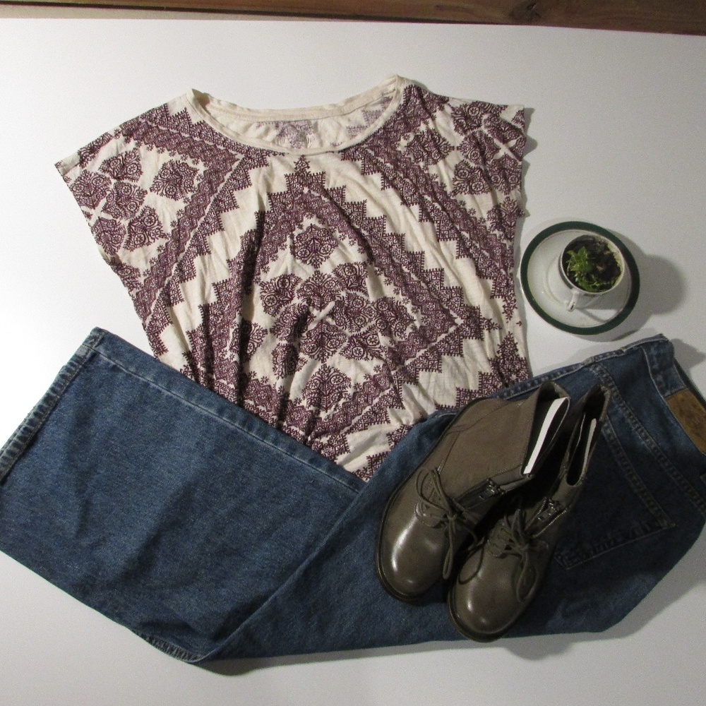 Womens Zena Mom jeans Vintage in size 8p short